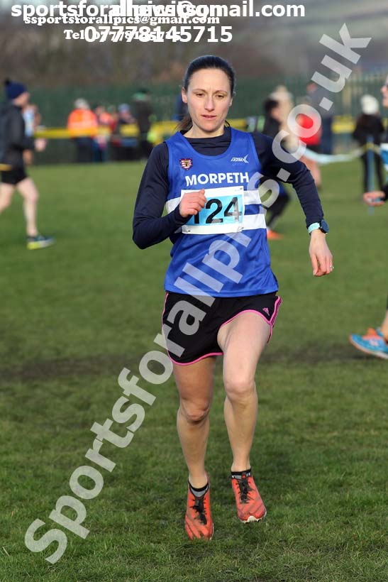 Senior womens 2020 Birtley Cross Country Relay, County Durham.  Photo: David T. Hewitson/Sports for All Pics